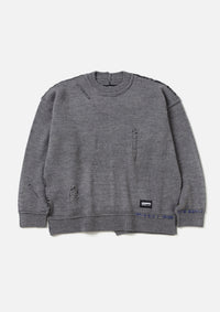 NEIGHBORHOOD 24AW SAVAGE CREWNECK SWEATER