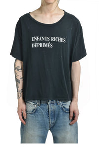 ENFANTS RICHES DÉPRIMÉS CLASSIC LOGO T-SHIRT