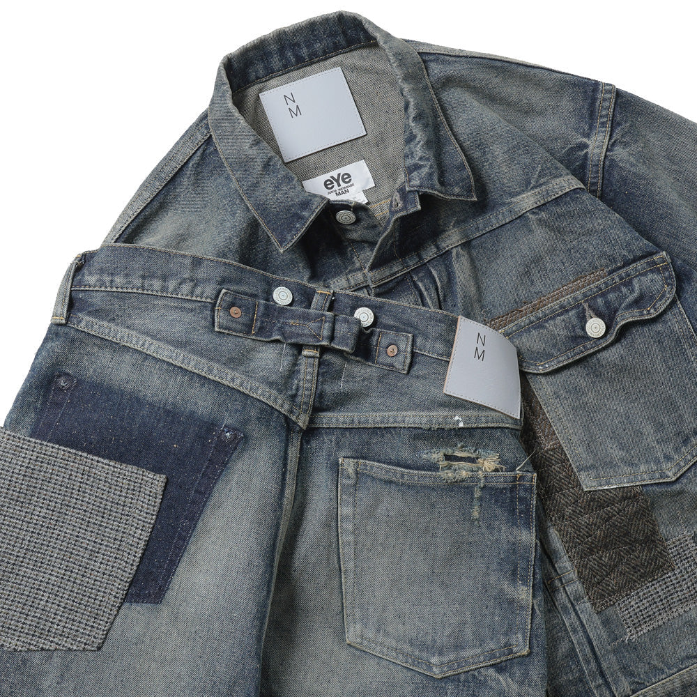 JUNYA WATANABE MAN
綿デニム×多素材MIX NEW MANUAL カスタマイズ J915
