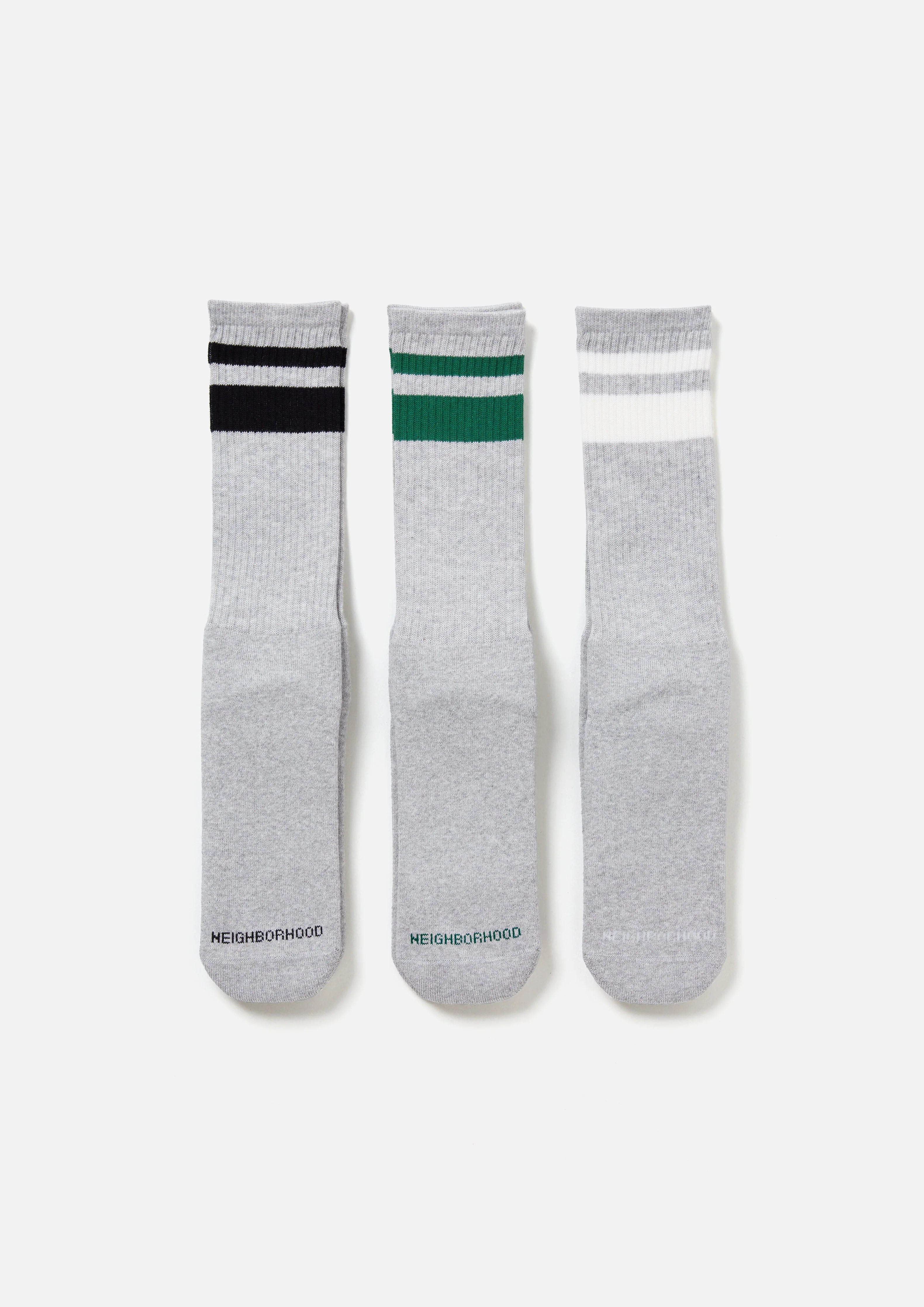 NEIGHBORHOOD 24AW CLASSIC 3PAC SOCKS