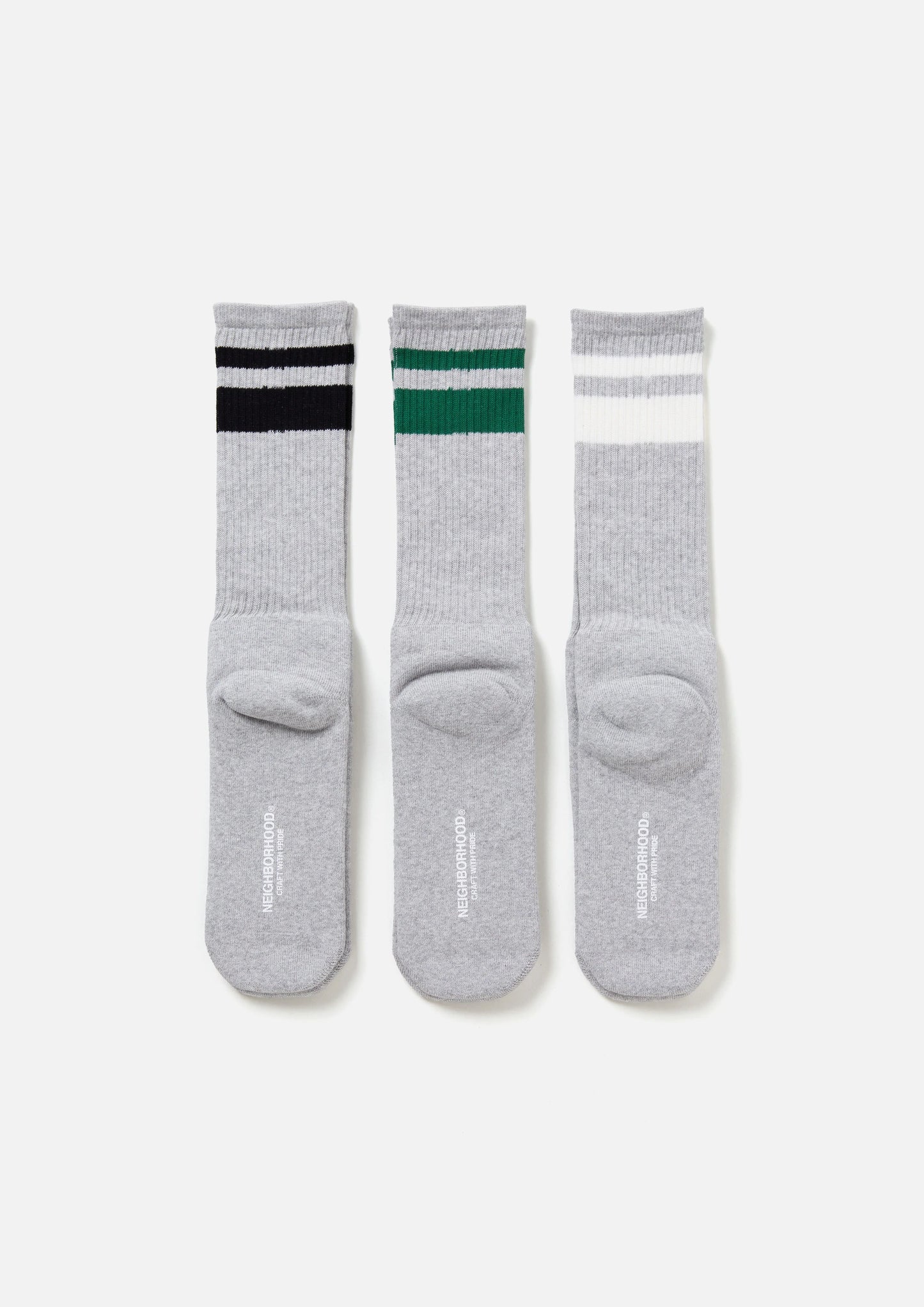 NEIGHBORHOOD 24AW CLASSIC 3PAC SOCKS