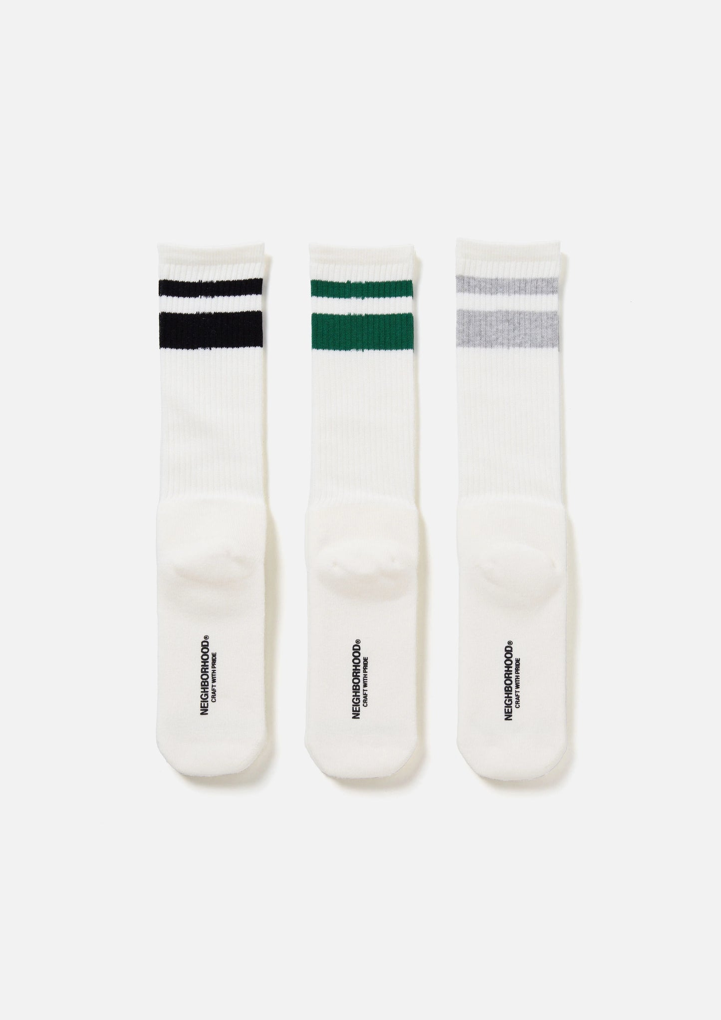 NEIGHBORHOOD 24AW CLASSIC 3PAC SOCKS