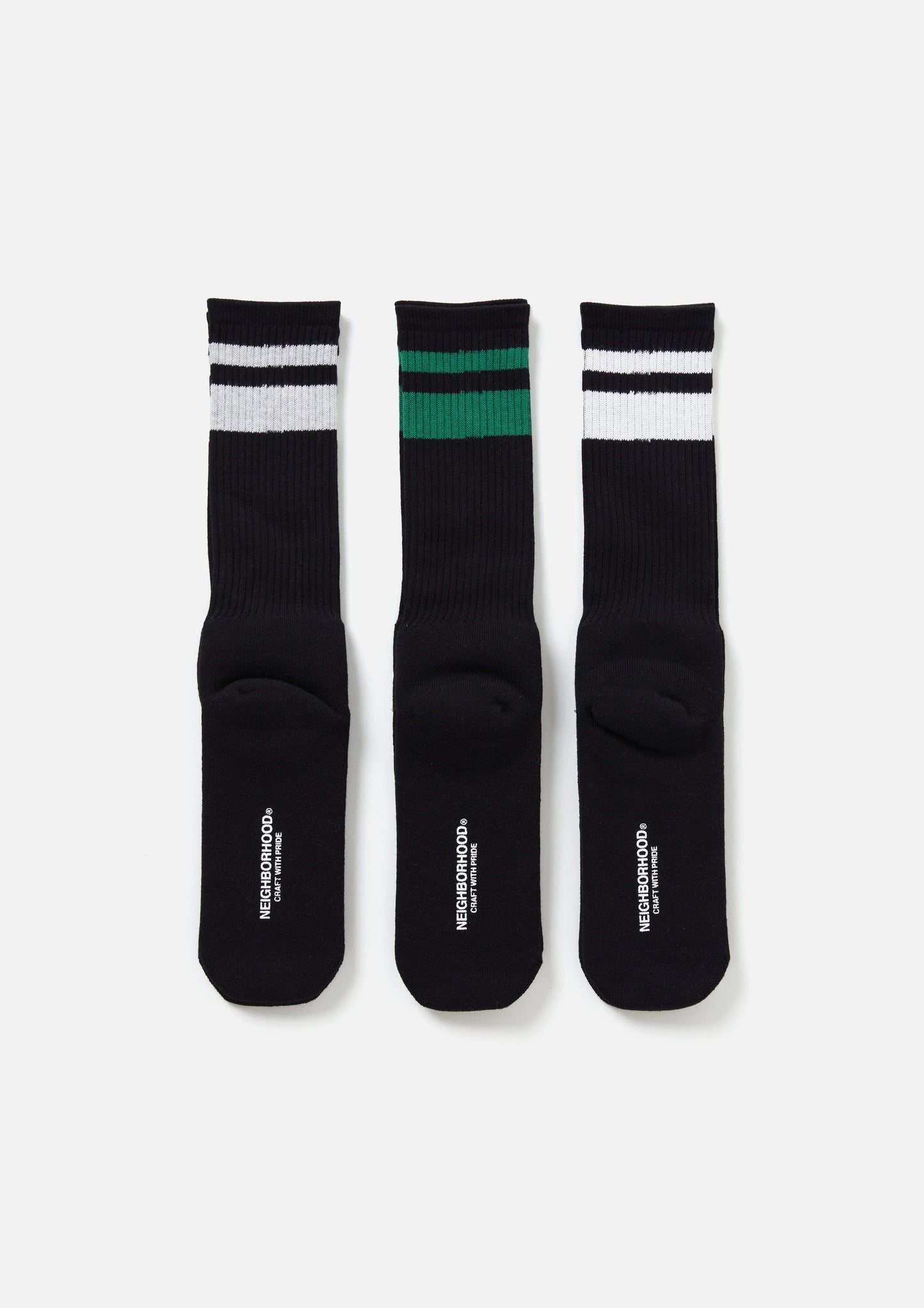 NEIGHBORHOOD 24AW CLASSIC 3PAC SOCKS