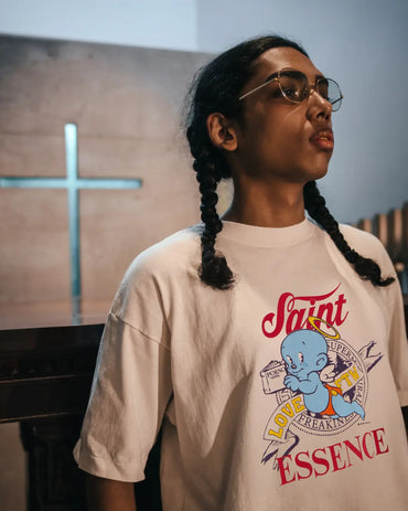 SAINT Mxxxxxx 25AW SS TEE/BABY MICHAEL