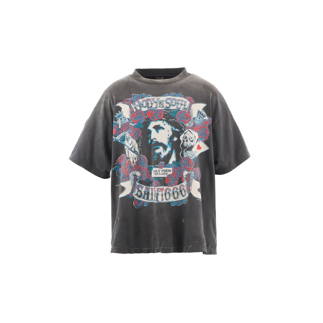SAINT Mxxxxxx 25AW SS TEE/BODYN SOUL