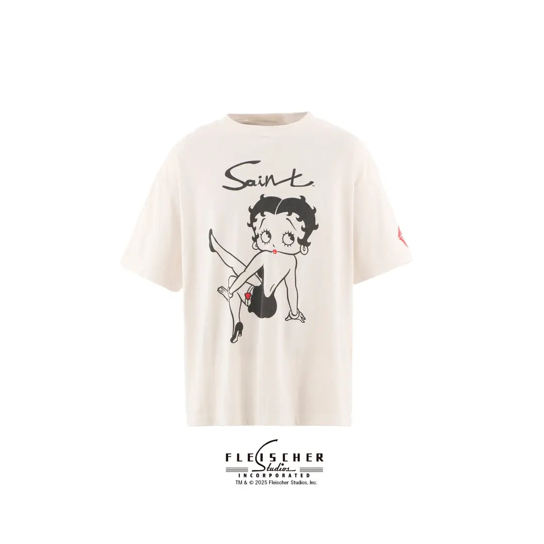 SAINT Mxxxxxx x Betty Boop™ /  BTY_SS TEE/BETTY
