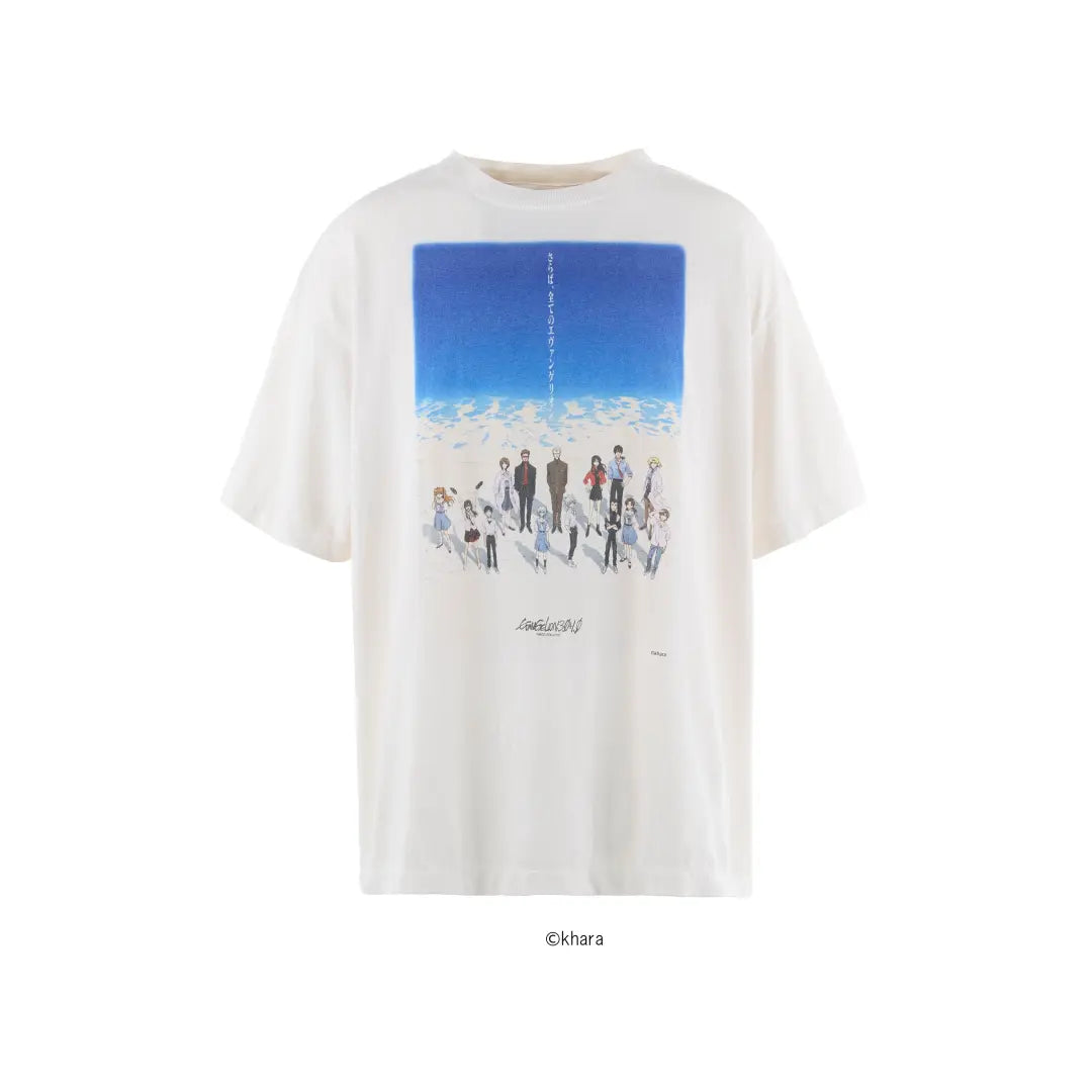 SAINT Mxxxxxx x EVANGELION x GEEKS RULE / EV_SS TEE_BLUE