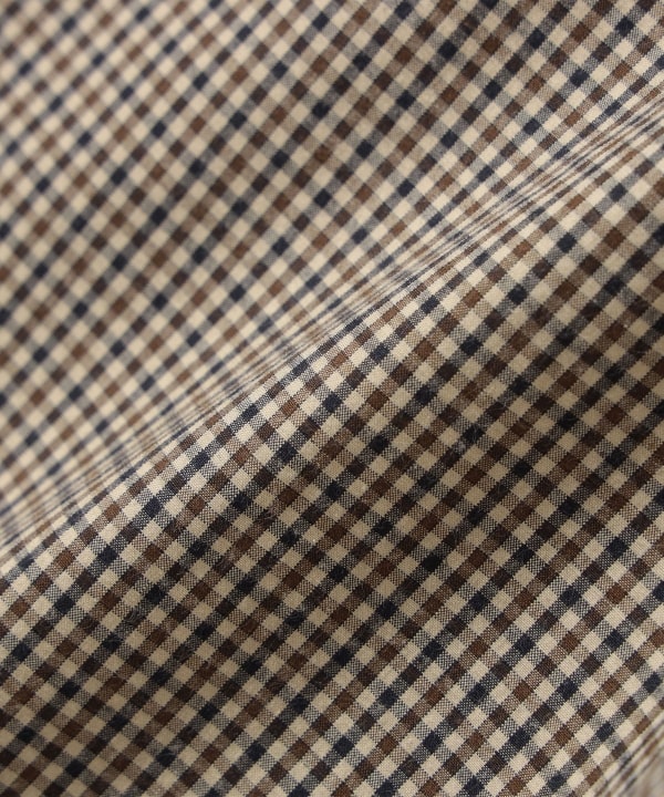 BEAMS x Gramicci / CHECK SHORTS