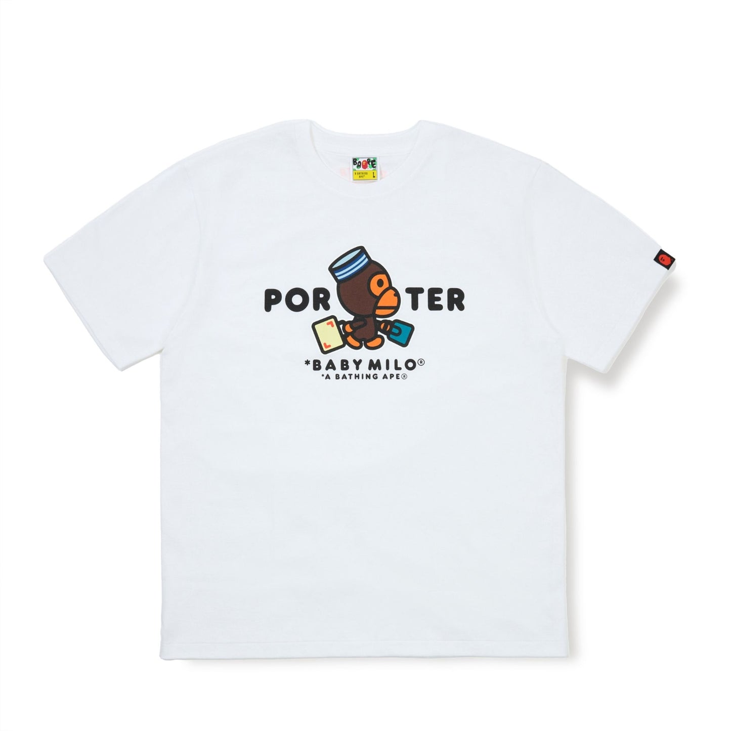 PORTER x BAPE / BABY MILO TEE