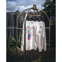 Saint Mxxxxxx 24SS LS TEE_PINK HEART