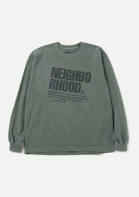 NEIGHBORHOOD 24AW NH . TEE LS-11