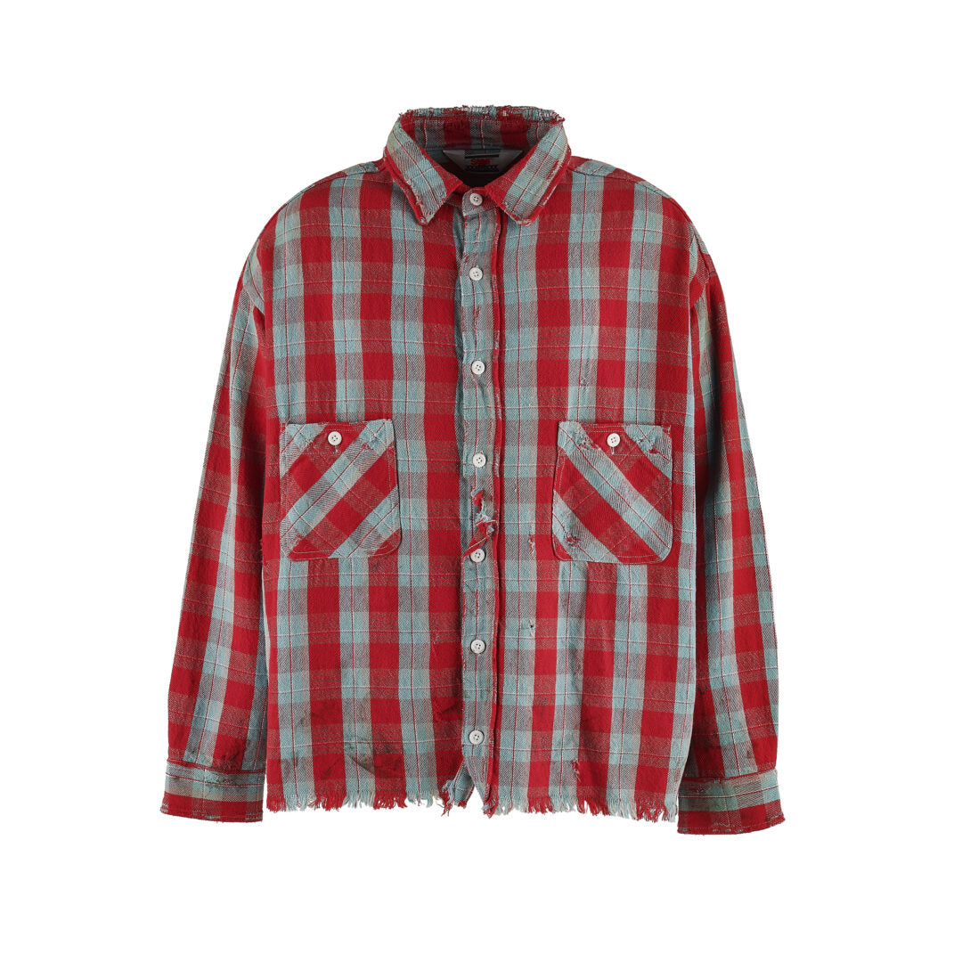 SAINT Mxxxxxx 24SS FRNL CHECK SHIRTS