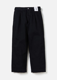 NEIGHBORHOOD 24AW BW . TUCK PANTS