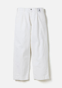 NEIGHBORHOOD 24AW BW . TUCK PANTS