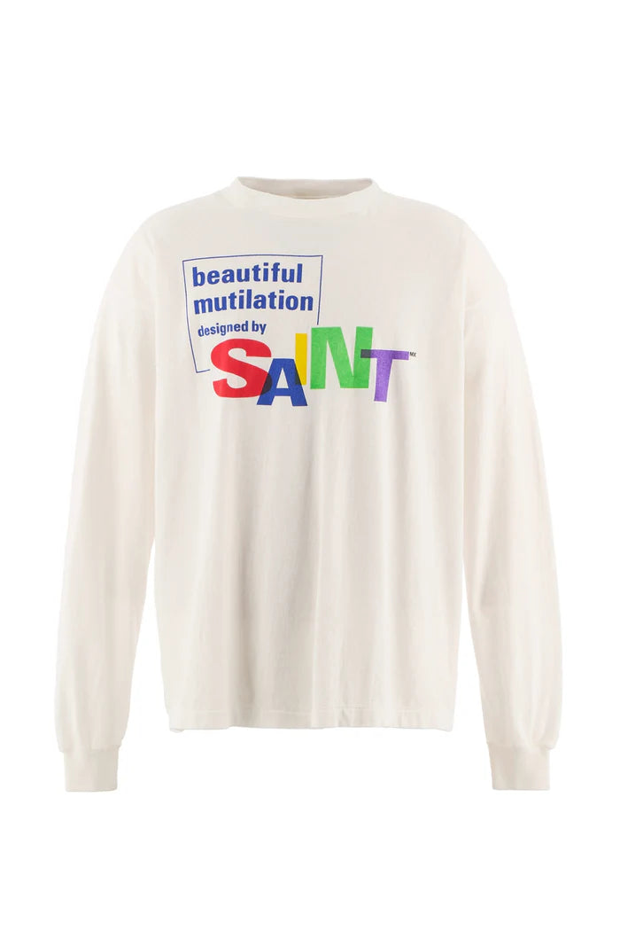 SAINT Mxxxxxx 25AW LS TEE/BEAUTIFUL SAINT