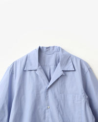 blurhms 25SS Chambray Open-Collar Shirt