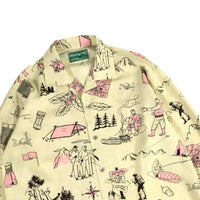 BROWN by 2-tacs 25SS Aloha L/S