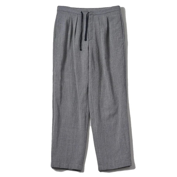 KAPTAIN SUNSHINE 26AW Wool Herringbone Easy Trousers
