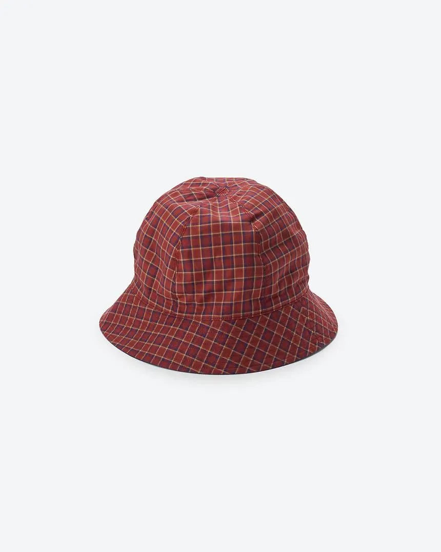 KIJIMA TAKAYUKI / PLAIN & CHECK REVERSIBLE BUCKET/6PANEL HAT(No.MYYY262812)