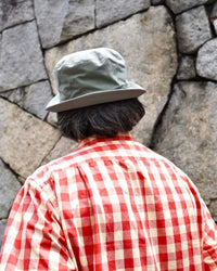 KIJIMA TAKAYUKI / LIGHT CANVAS ROLL UP BRIM BUCKET HAT(No.MYYY262813)