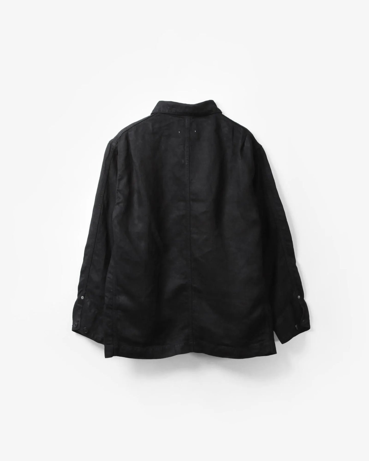 cantate 26AW Washed Linen Denim Chore Blouson