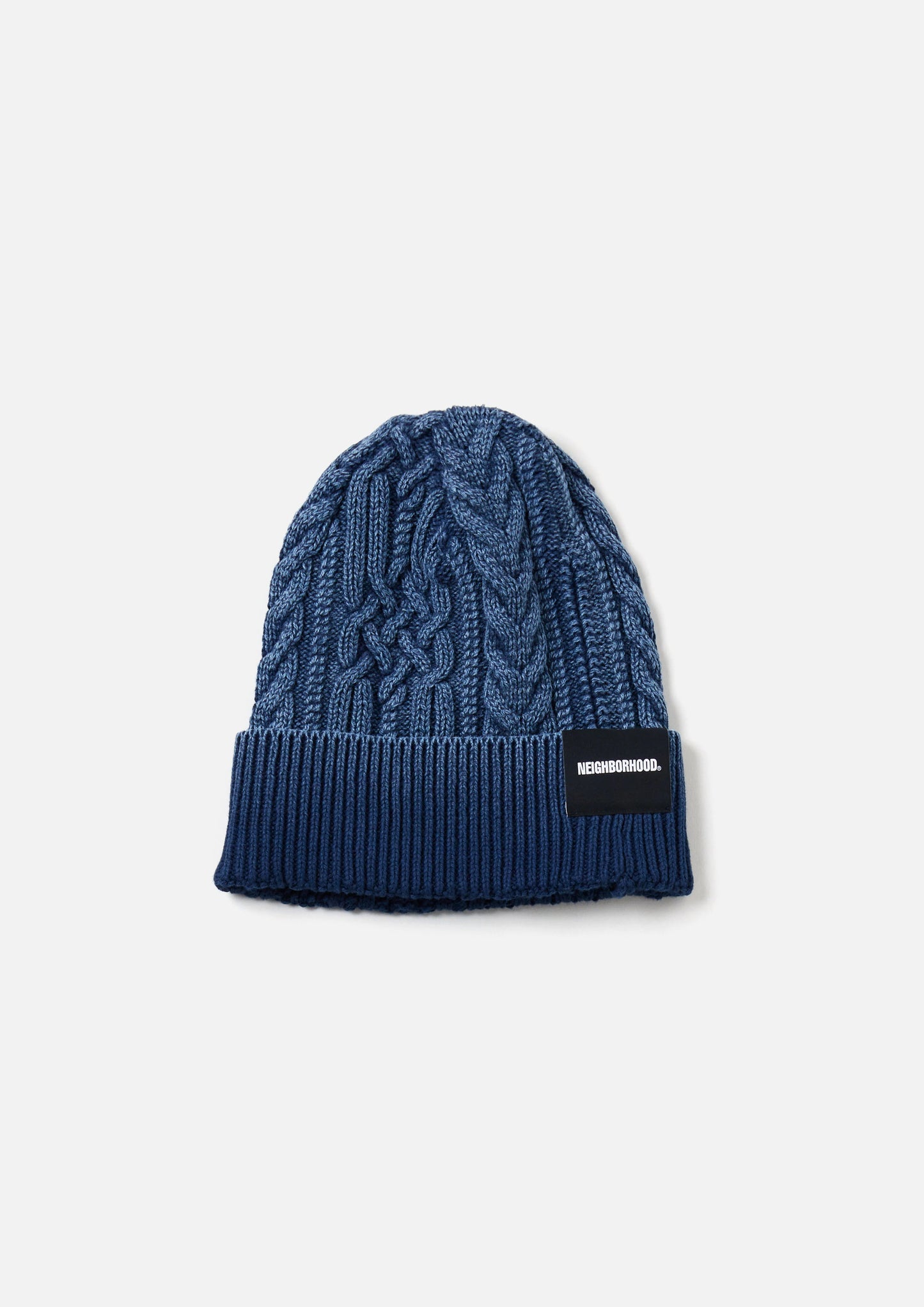 NEIGHBORHOOD 24AW WASHED CABLE BEANIE