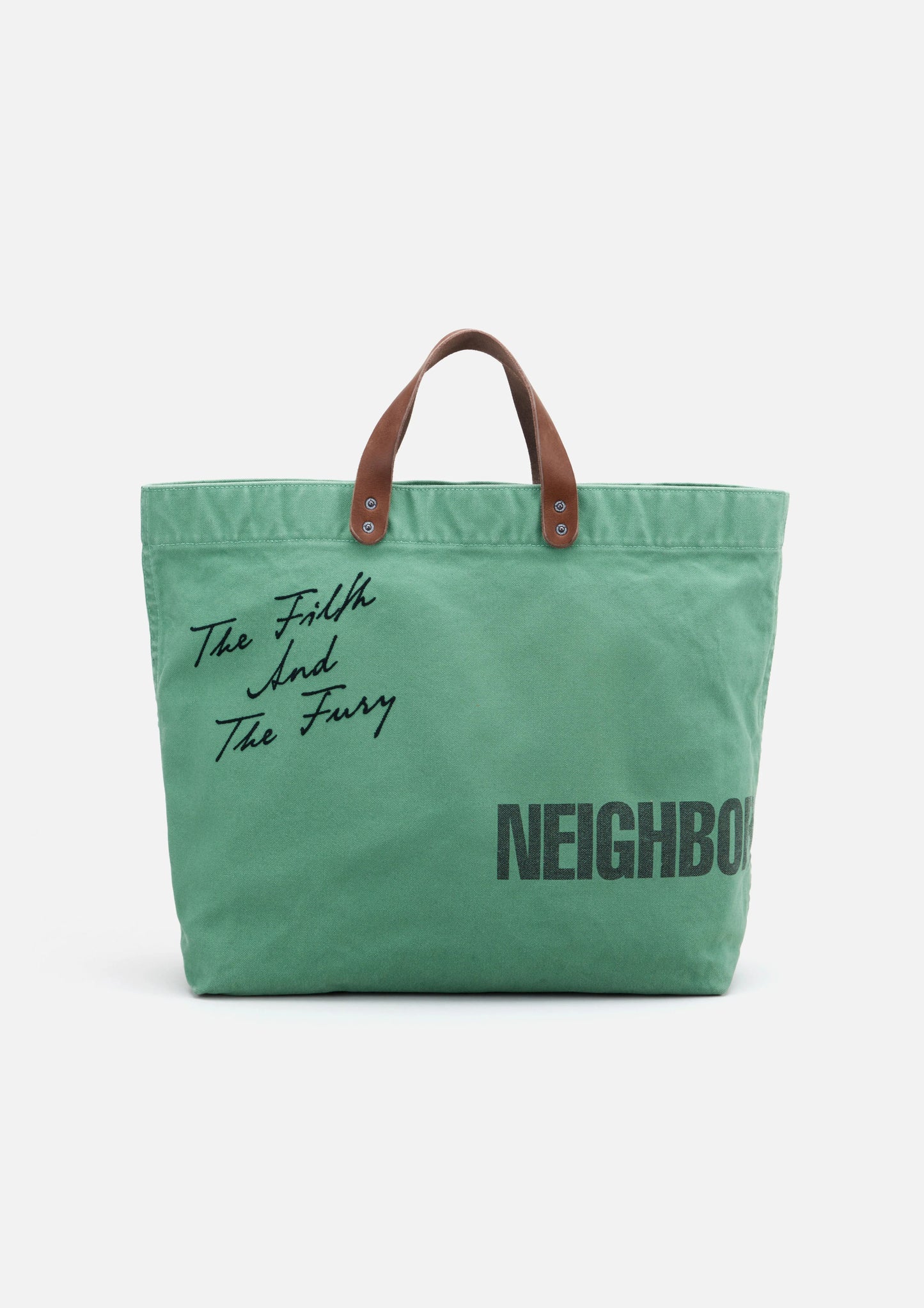 NEIGHBORHOOD 24AW WASHED CANVAS TOTE BAG