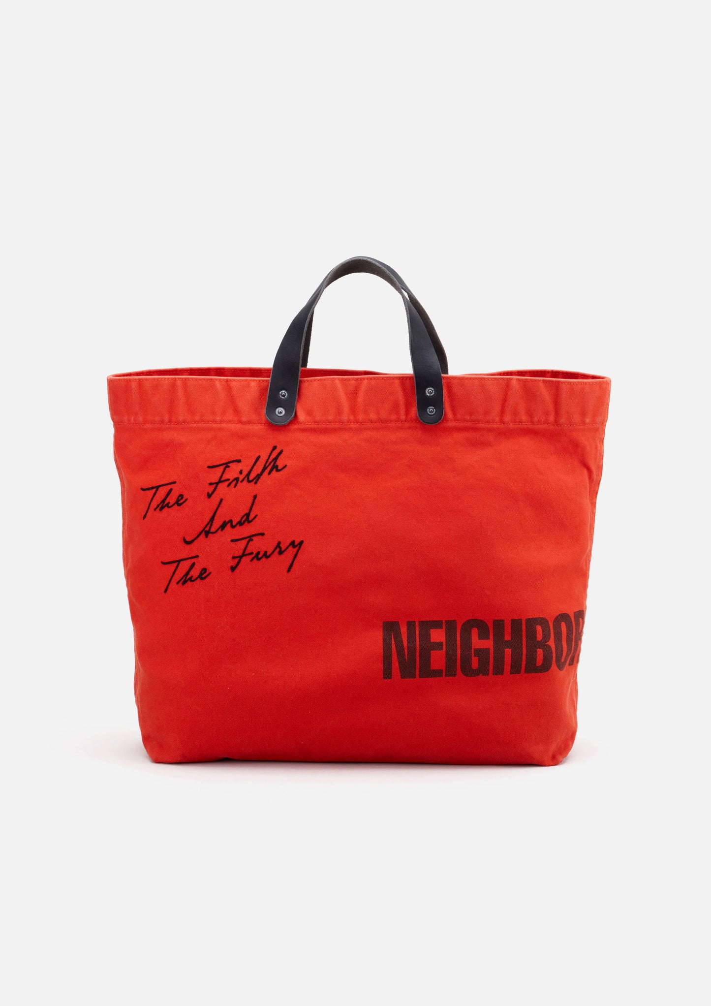 NEIGHBORHOOD 24AW WASHED CANVAS TOTE BAG