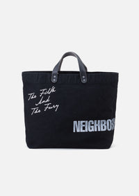 NEIGHBORHOOD 24AW WASHED CANVAS TOTE BAG