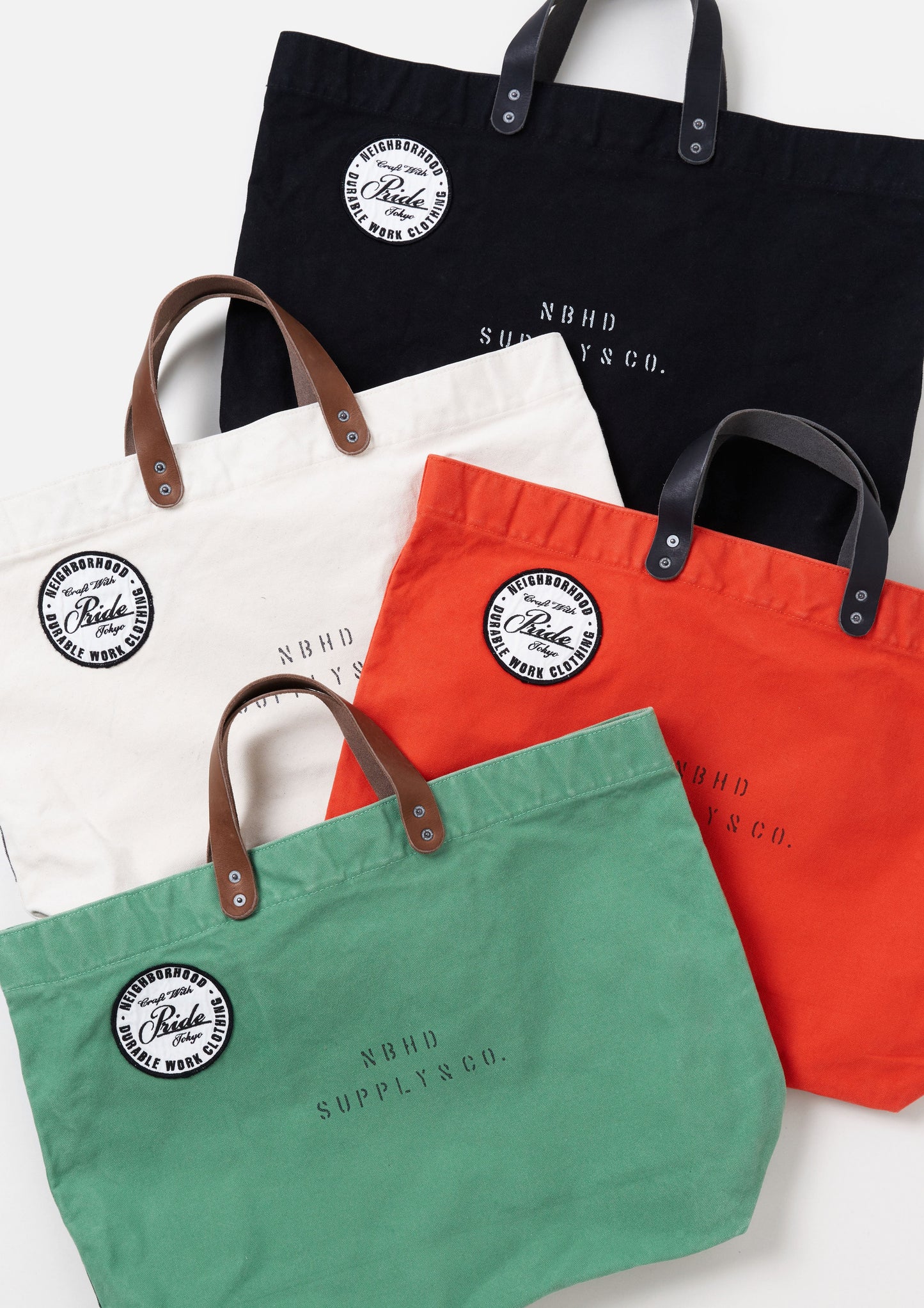 NEIGHBORHOOD 24AW WASHED CANVAS TOTE BAG