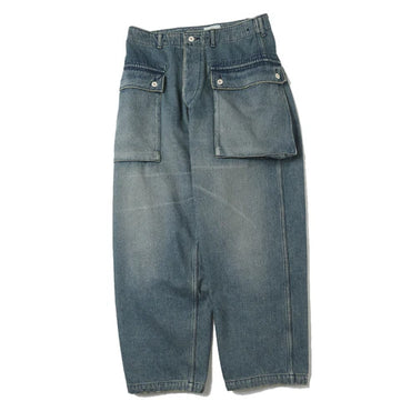 HERILL 24AW HL denim M44 Trousers