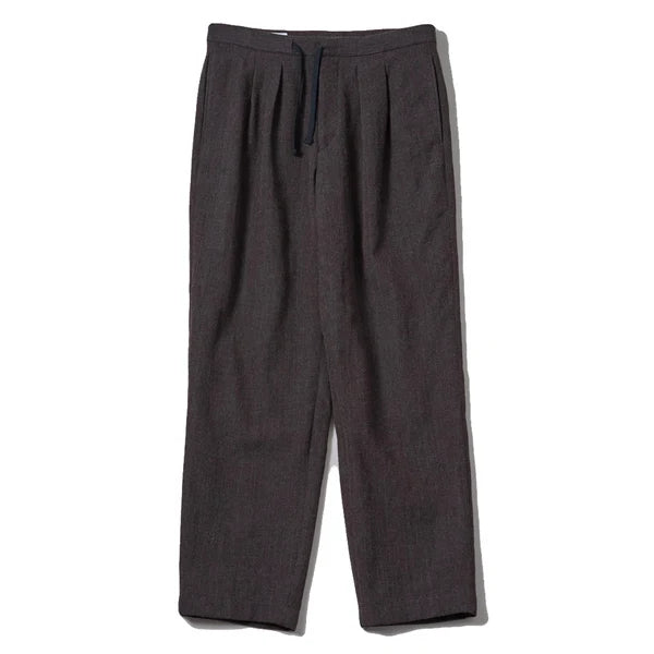 KAPTAIN SUNSHINE 26AW Wool Herringbone Easy Trousers