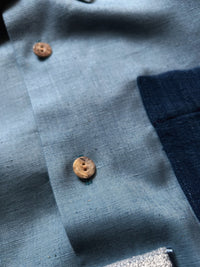 ANSNAM / Patched Shirts Indian Silk