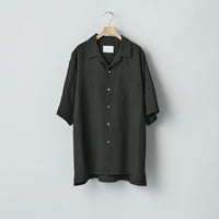 ssstein 25AW Rayon/Linen Oversized SS Shirt