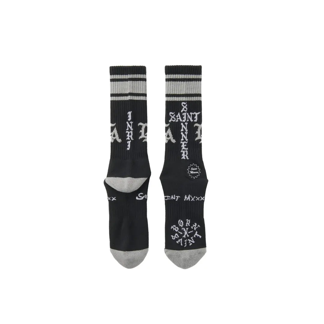 SAINT Mxxxxxx x BORN X RAISED / BR_SOCKS/ST SINNER