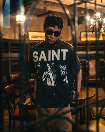 SAINT Mxxxxxx 25AW SS TEE/SAINT MARIA