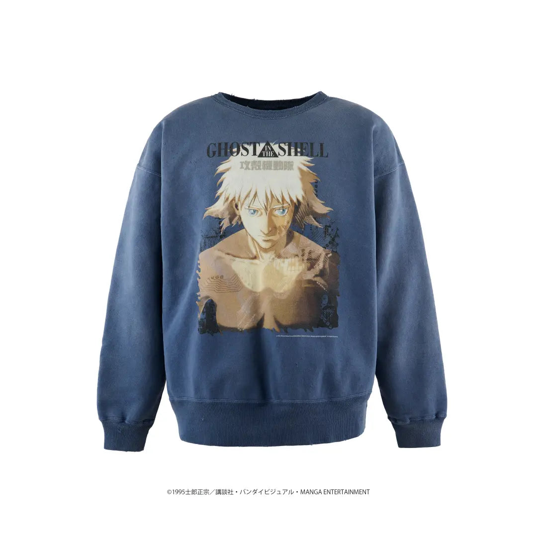 SAINT Mxxxxxx x GHOST IN THE SHELL/攻殻機動隊 / GS_CREW NECK SWEAT