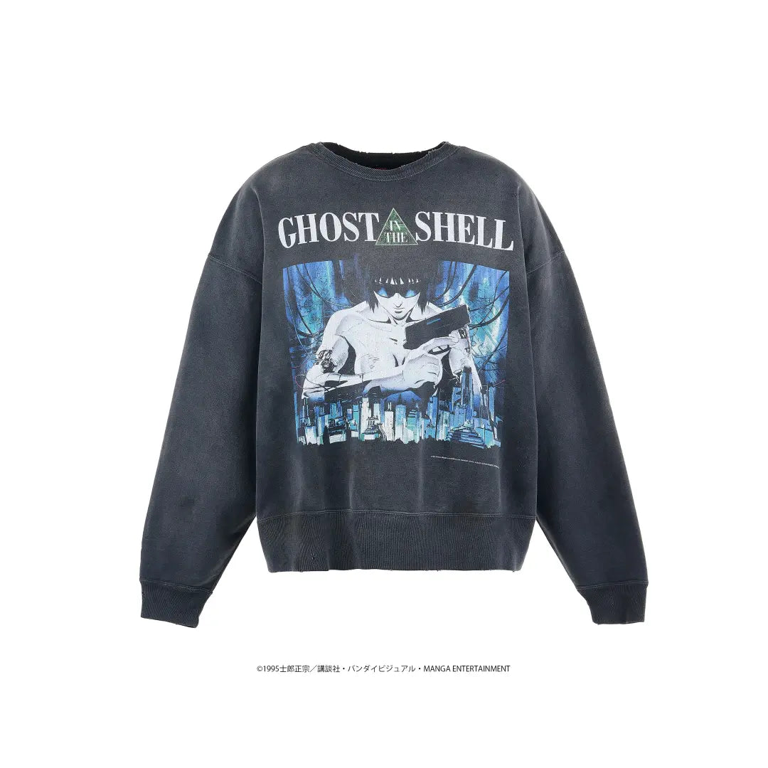 SAINT Mxxxxxx x GHOST IN THE SHELL/攻殻機動隊 / GS_CREW NECK SWEAT