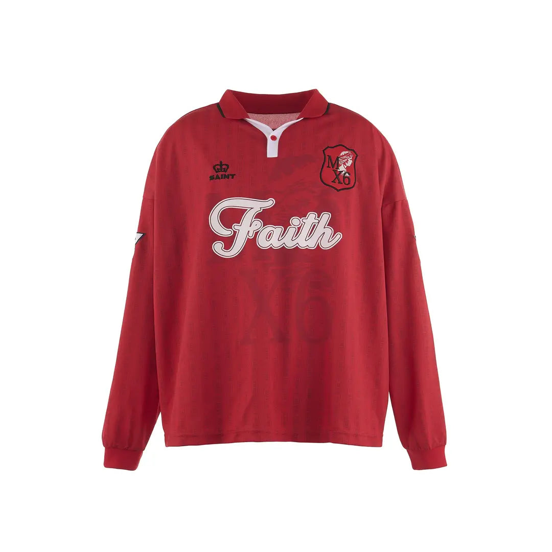 SAINT Mxxxxx 24AW SOCCER SHIRT_FAITH