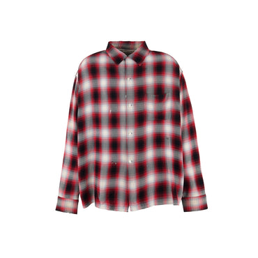 SAINT Mxxxxxx x LASTMAN / LM_CHECK SHIRT(Rayon)