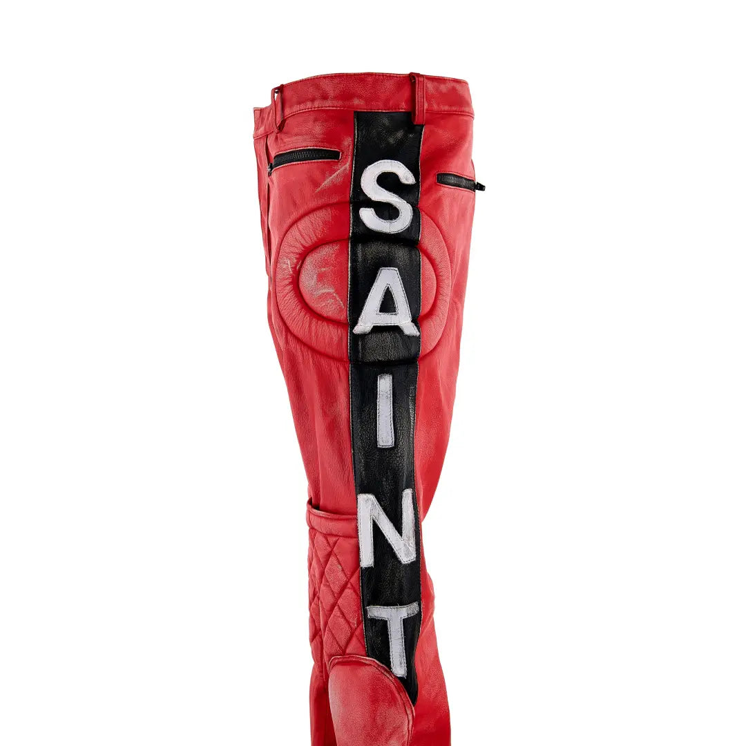 SAINT Mxxxxxx 25AW LEATHER PANTS_RACER