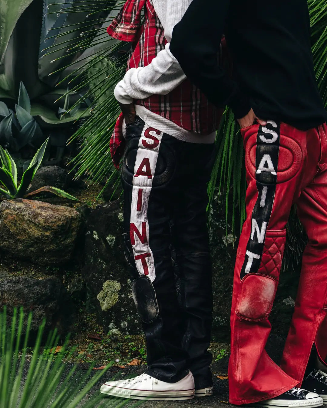 SAINT Mxxxxxx 25AW LEATHER PANTS_RACER
