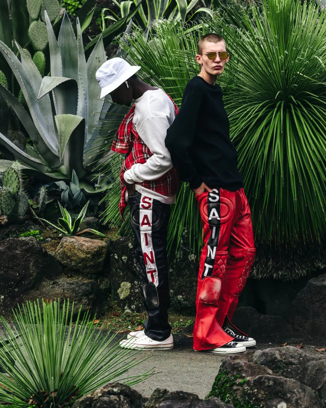 SAINT Mxxxxxx 25AW LEATHER PANTS_RACER
