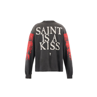 SAINT Mxxxxxx 25AW LS TEE_SAINT IS A KISS