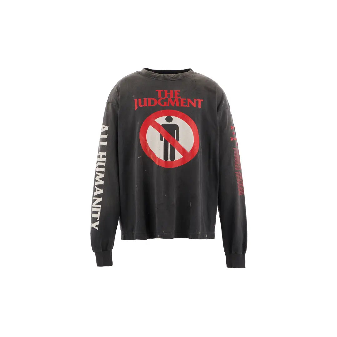 SAINT Mxxxxxx 25AW LS TEE_THE JUDGMENT