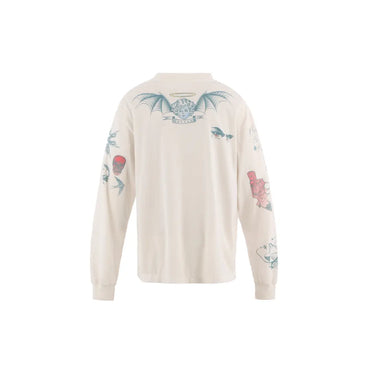 SAINT Mxxxxxx x Dr Woo / DW_LS TEE/TATTOO