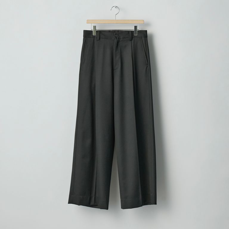 ssstein 25AW Extra Wide Trousers(2/60 WOOL GABARDINE)