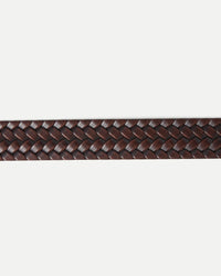 T.T / BASKETWEAVE PATTERN BELT