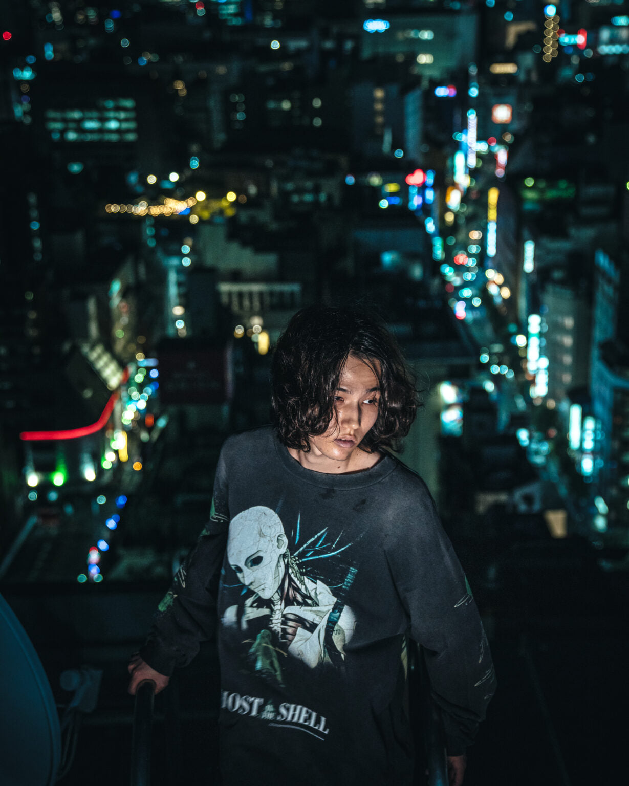 SAINT Mxxxxxx x GHOST IN THE SHELL/攻殻機動隊 / GS_LS TEE_GITS