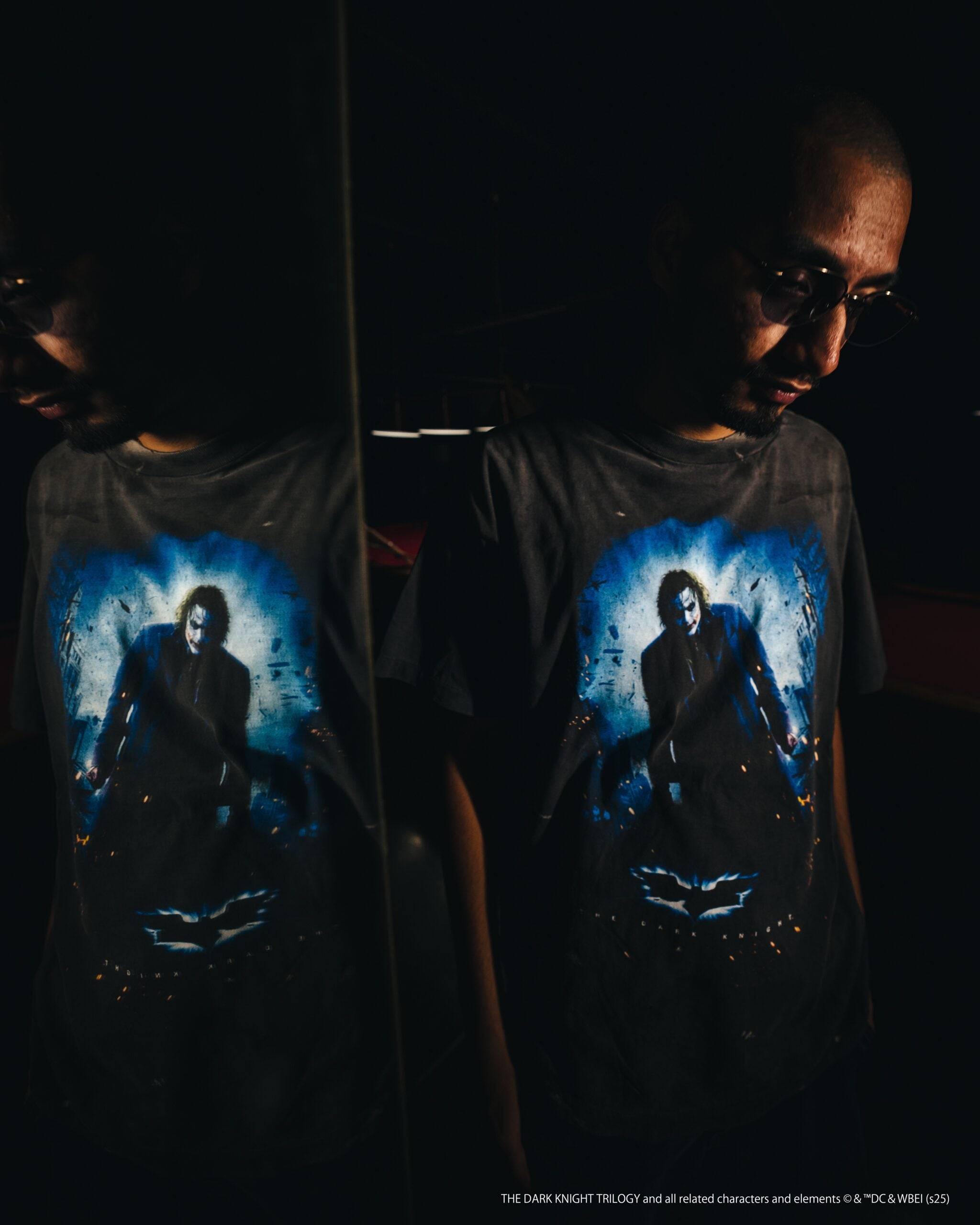 【SAINT Mxxxxxx × The Dark Knight】 BTM_SS TEE BTM_SS TEE /DARKNIGHT | SAINT Mxxxxxx(セント マイケル